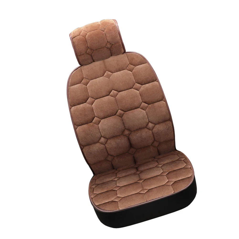 

Car Seat Cushions Winter Keep Warm Cat Mat Interior Accessory Short Plush Cover