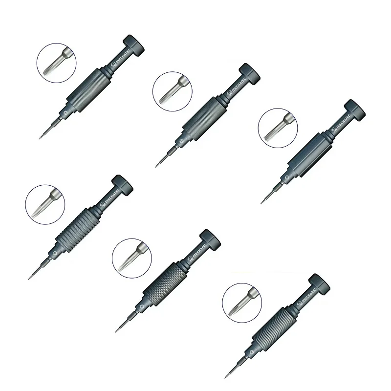 

Precision 6in1 Kit Mechanic iShell MAX Screwdriver Set High Hardness Head Tip Cross 1.2 1.5 Five Star 0.8 Hex T2 Medium Plate 2.
