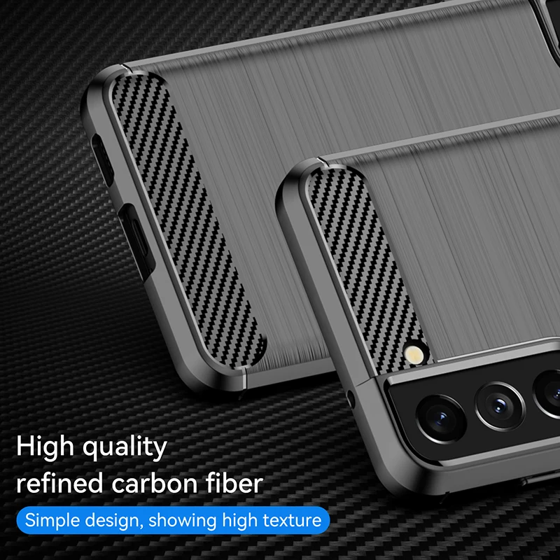 For Samsung Galaxy S21 FE 5G Case Cover Soft Silicone Protective Bumper For Galaxy S21 S22 Pro Ultra A03s A03 Core A52 A72 Case