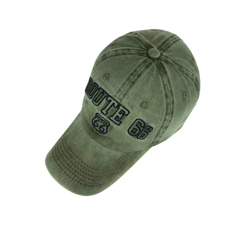 FAITOLAGL Вышивка буквы ROUTE 66 бейсболка летняя Snapback модная шляпа для женщин и мужчин