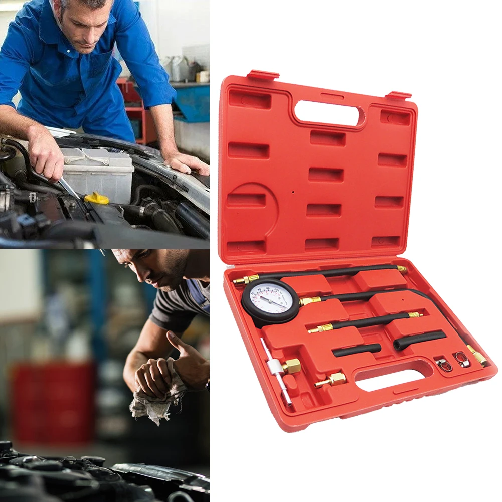 Комплект манометров для измерения давления топлива 0-100PSI набор инструментов