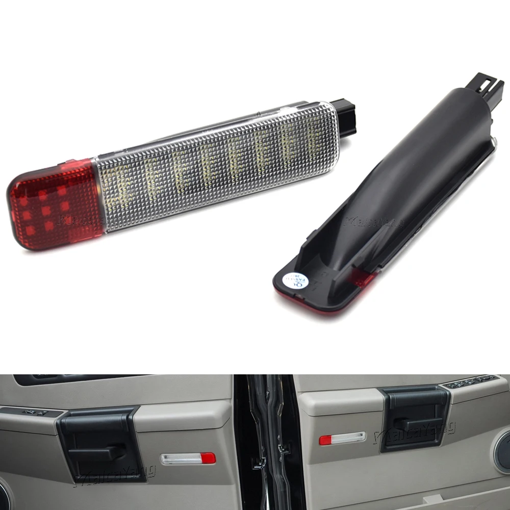 

LED Car Door Courtesy Light Warning Lamp For Chevrolet GMC C/K 1500 2500 3500 Silverado Classic Yukon Cadillac Escalade Hummer