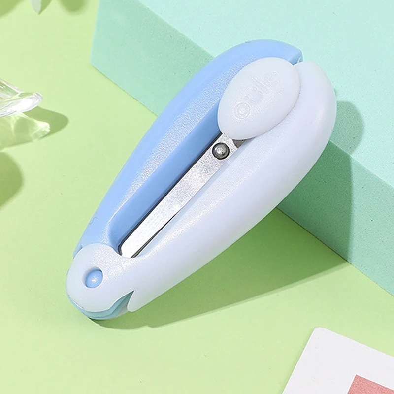 1 шт. мини-ножницы для студентов портативные лезвия из нержавеющей стали резки