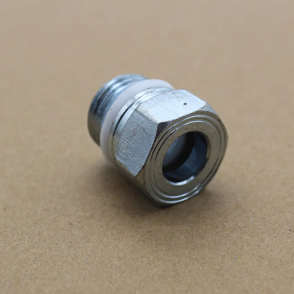 

Durable Power Steering Pipe Pump Nut Seal Replacement Silver Steel Vehicle