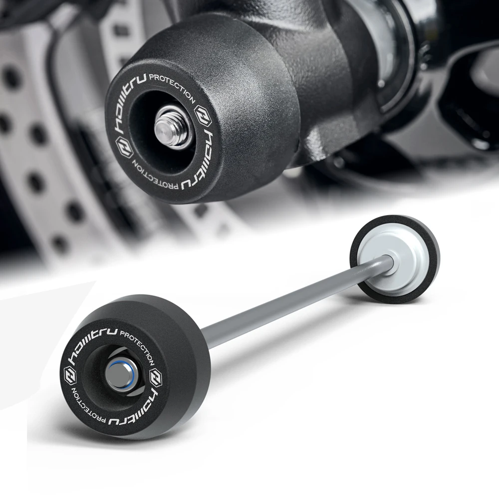 

Motorcycle Front Axis Cap Spindle Bobbins Protection for Triumph Tiger 850 900 Sport/GT/Rally Pro 2020-2023