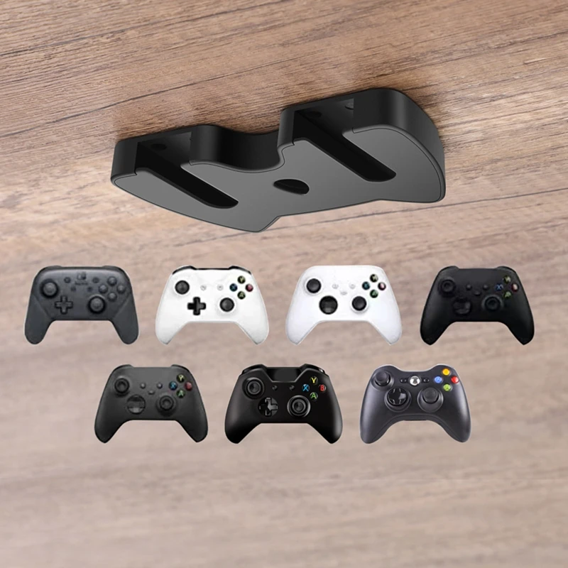 

Портативная полка для хранения игровых аксессуаров, совместимая с XboxOne/S/X/seriesx/s/360/switchPro, ручной кронштейн для геймпада