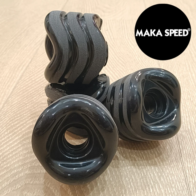 

MAKA SPEED 60MM 70MM skateboard all terrain wheels surf land skateboard wheels longboard curvy 78A good quality