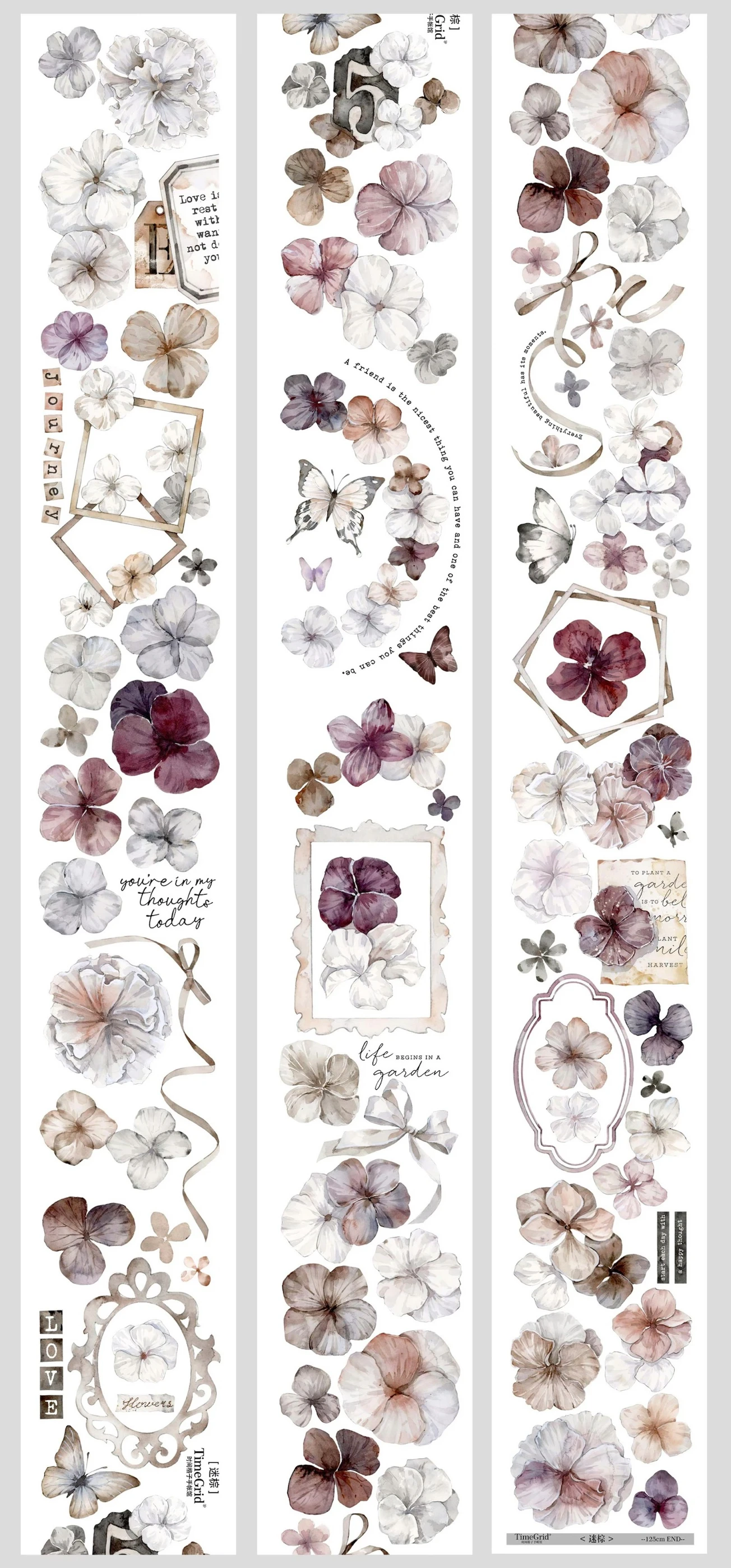 

Изолента Blue Mist Flower Island Cherry butterfly