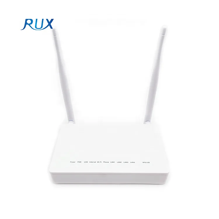 Фото Оптический сетевой терминал FTTH GPON ONU ONT 1GE+3FE+1POTS+1USB 2.4G WIFI F660 с английской прошивкой №4