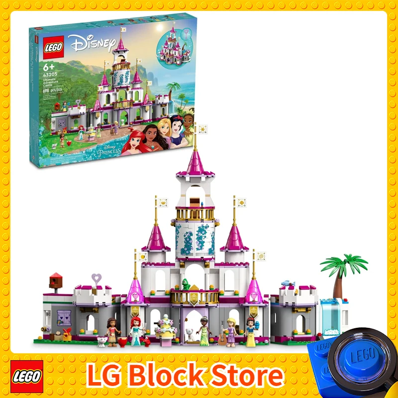 Конструктор LEGO Принцесса Диснея Ultimate Adventure Castle 43205 набор строительных игрушек с