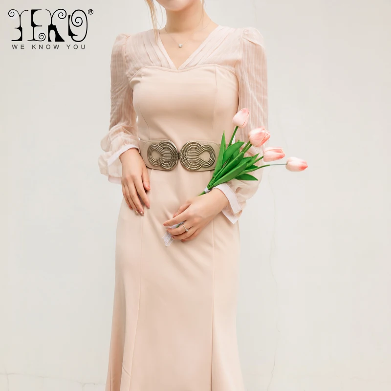 Новый модный декоративный наружный женский ремень YEKO в универсальном стиле ins