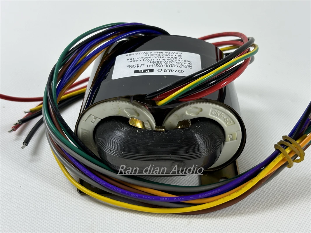 Высококачественный R80 100 Вт R-трансформатор 260-230-0-230-260 2 5-0-2 5 3 15-0-3 15X2 для