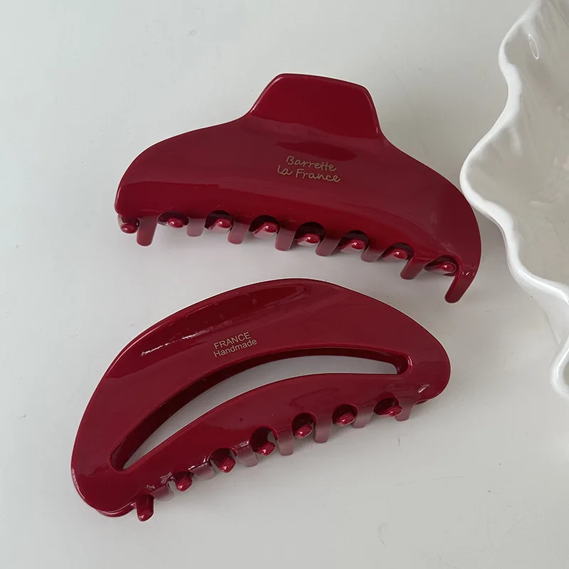 Acetate Hair Claws Barrettes Hairpins Ponytail Hair Clips Girls Hair Accessories Shark Clip