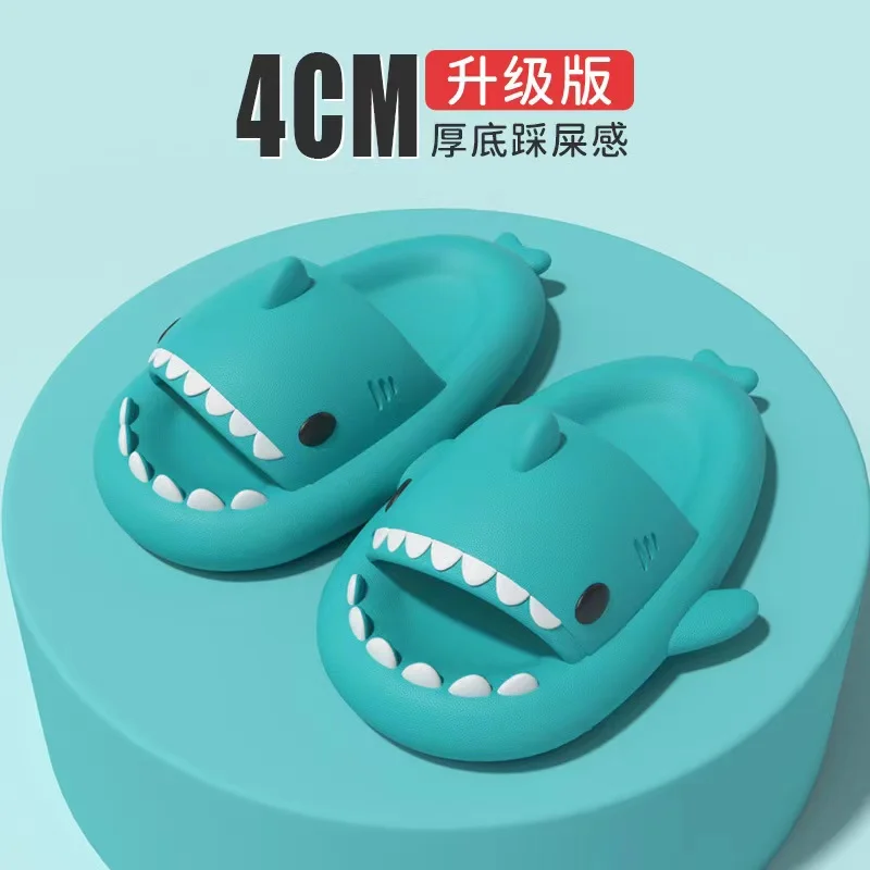 EAEOVCNI2024 новинка Летние сланцы в виде акулы для мужчин и женщин сандалии ванной