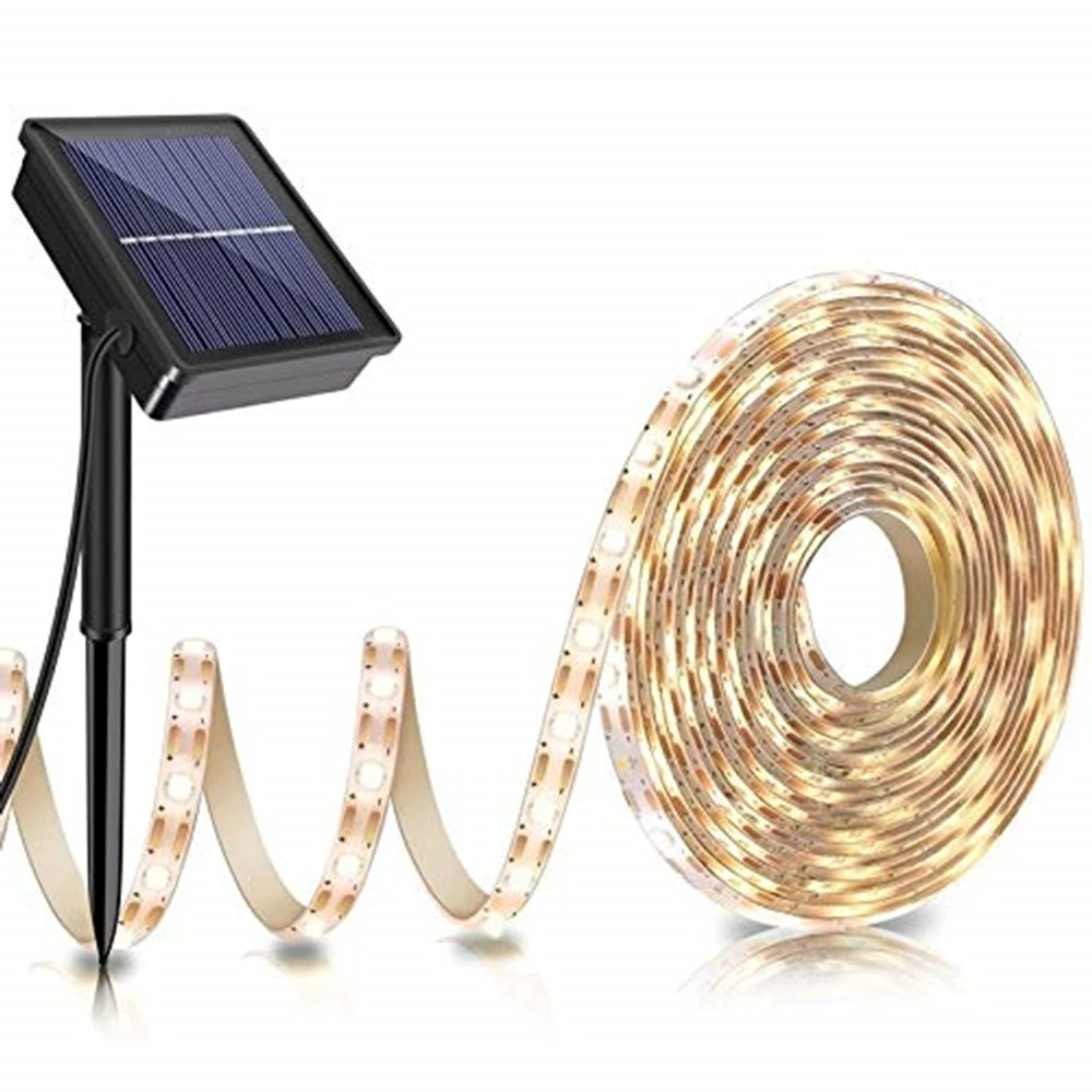 

S 3m 2835smd leds IP65 Waterproof solar strip lights outdoor for Garden/Home/Patio/Courtyard/Wedding Decoration
