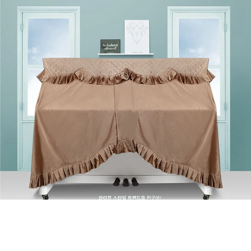 

1 Piece Piano Full Cover Dustproof Moistureproof Piano Cover For Standard Size Piano