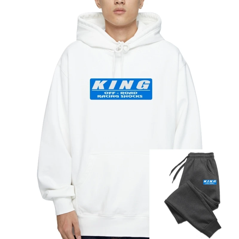 

Мужская толстовка с капюшоном KING Shock для гонок по бездорожью