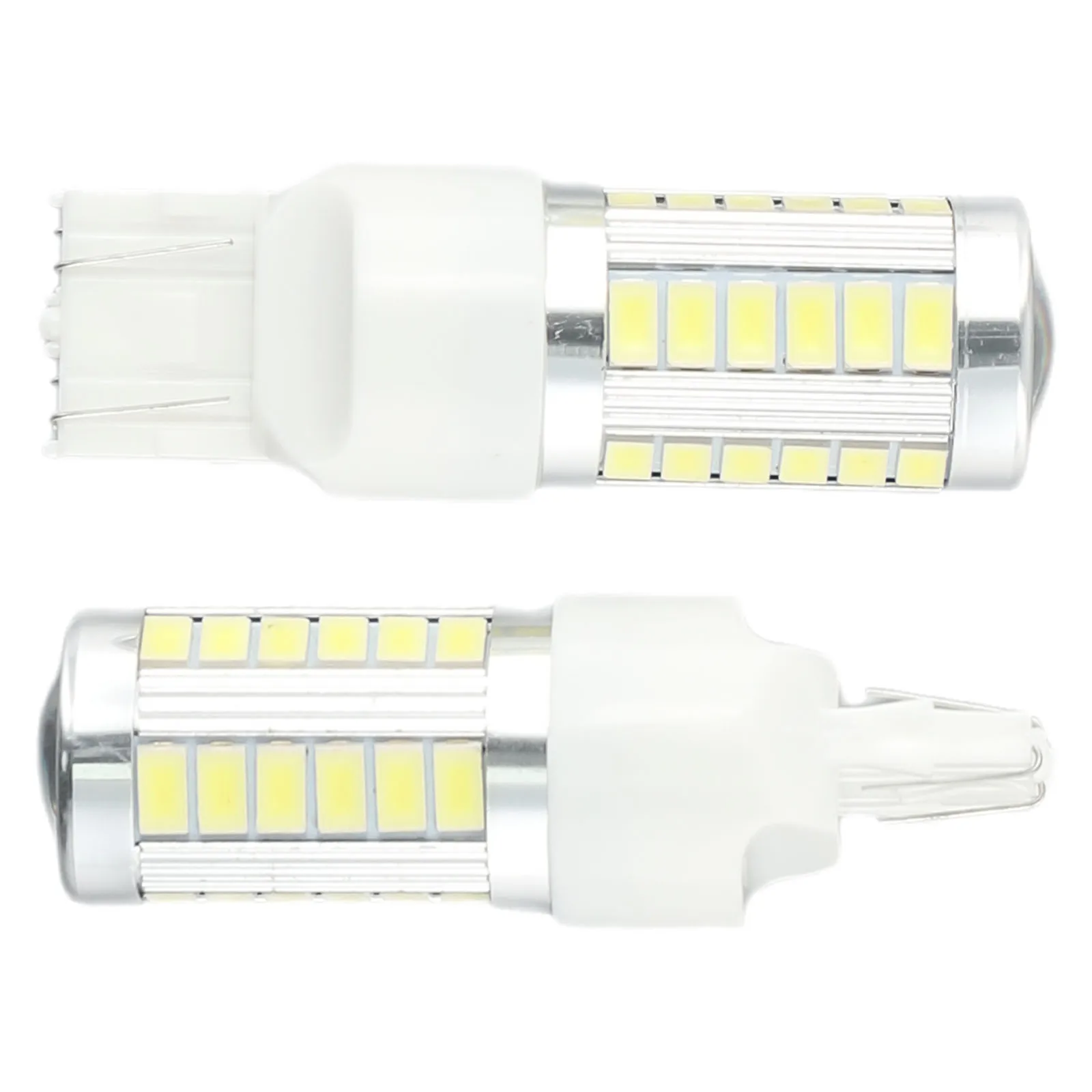 2 шт. Автомобильный T20 W21/5W 7443 5630 33SMD Светодиодный боковой фонарь постоянного тока 12