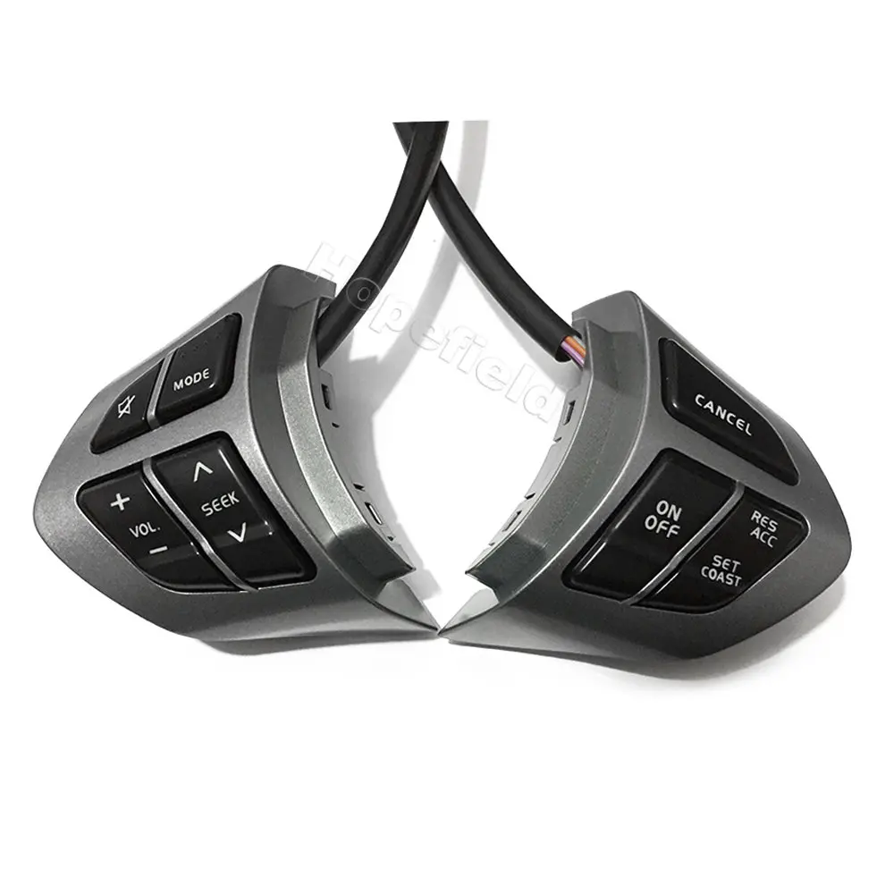 

Переключатель круиз-контроля с Красной светодиодной подсветильник кой, аудио, медиа, громкость, кнопка рулевого колеса для Suzuki grand vitara 2005-2015, автомобильные аксессуары