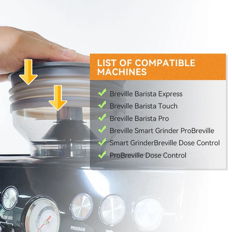 Для Breville 870/878/880 силиконовый ремешок для удаления вдыхания очистка остатков в
