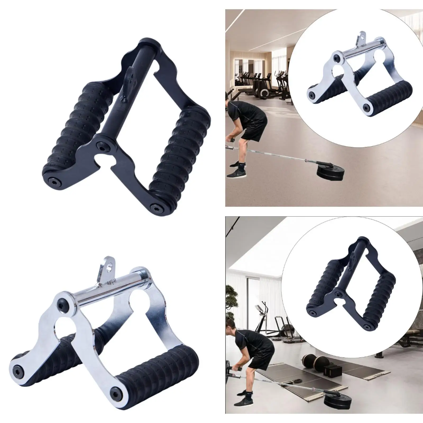 V-образный бар крепление для ручки Landmine тренажерный зал с нескользящей ручкой