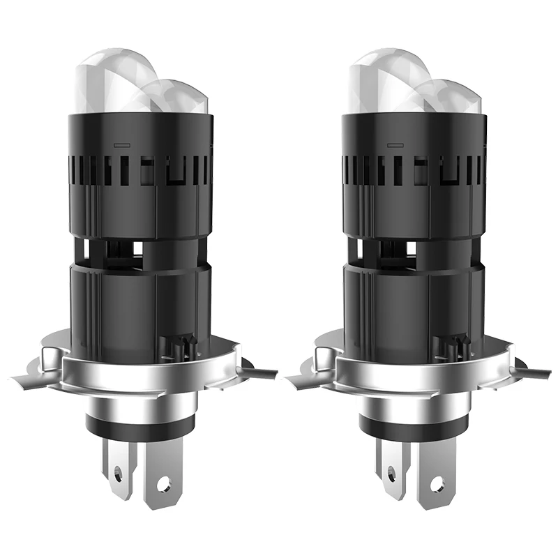 

1200 Вт H4 Bi Mini LED Лампа Для Фар CANBUS Plug&Play, Двойной Свет (дальний/ближний) Для Мотоциклов, 12В 24В
