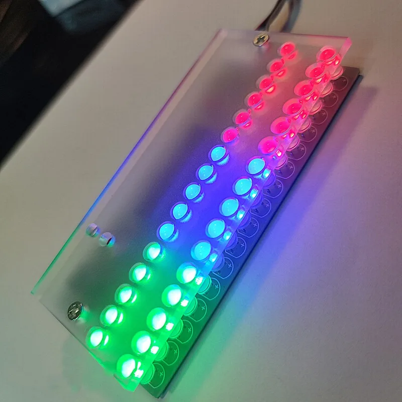 

Audio Indicator, Music Rhythm Level Light, Support Dual-channel Circular Fog-like LED