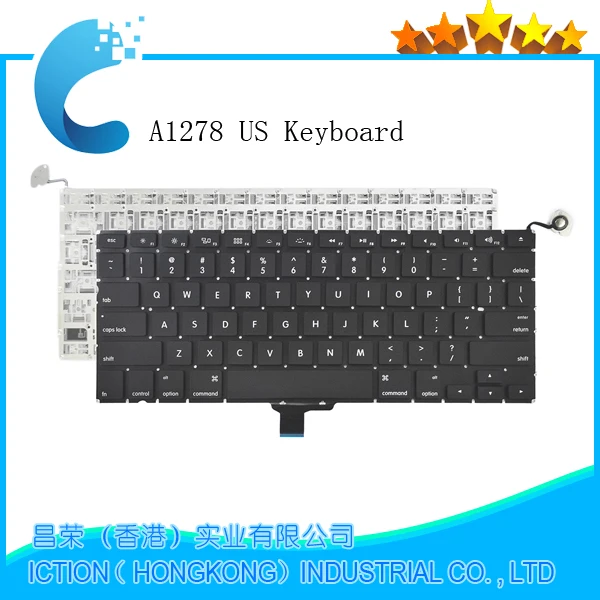 Новая клавиатура A1278 для MacBook Pro 13 '&#x27A1278 английская французская итальянская