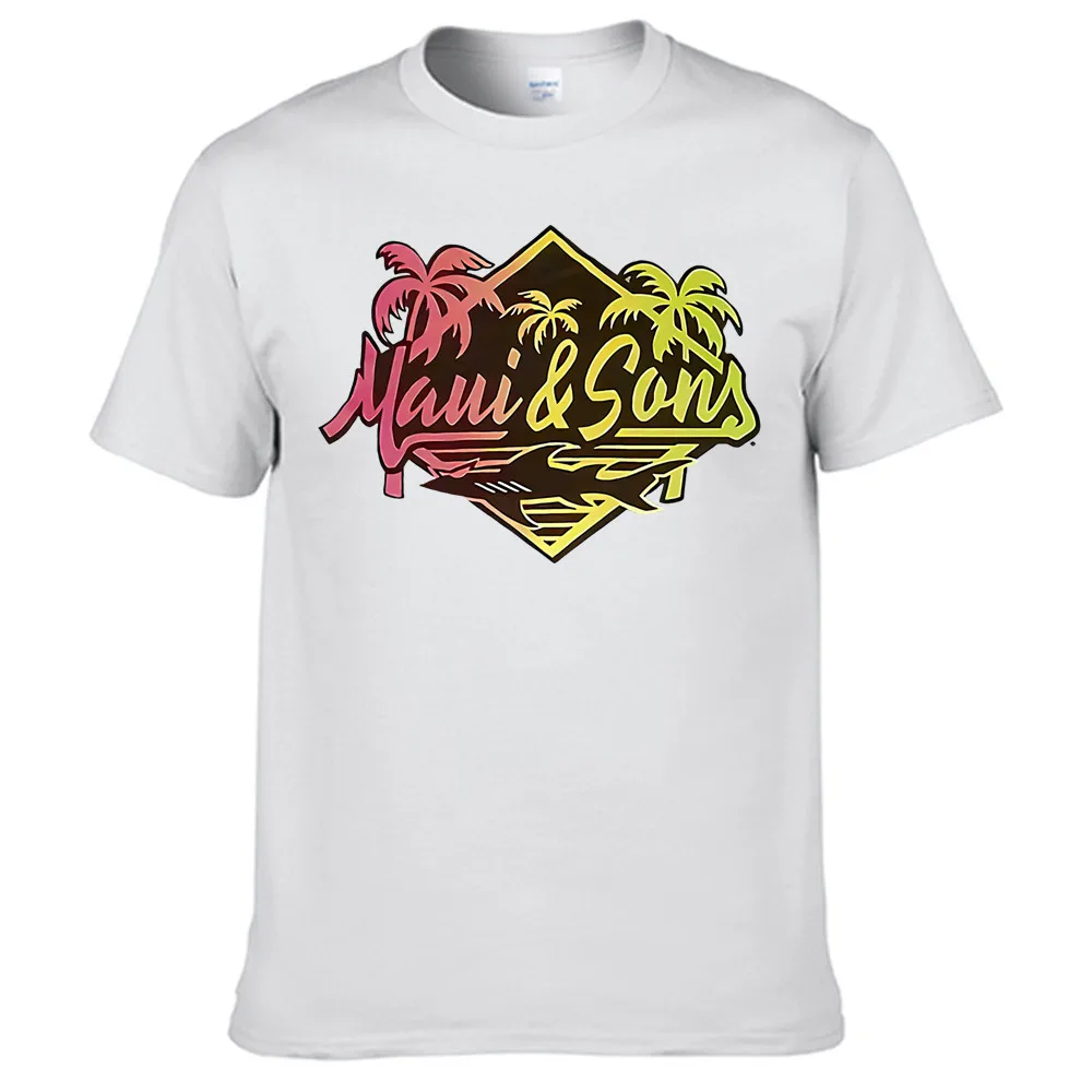 Лидер продаж 2022 футболка Maui And Sons Shark для мужчин лимитированная коллекция
