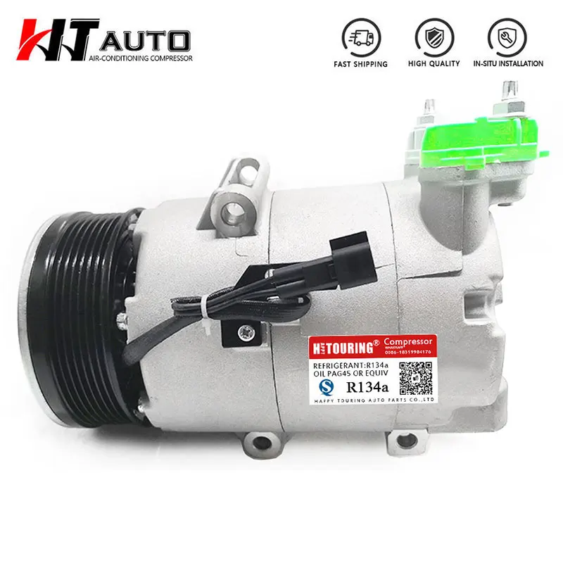 Компрессор кондиционера VS16 для FORD TRANSIT 2.2 TDCI 1819581 BK3119D629AD BK31-19D629-AB BK3119D629AB 1814066