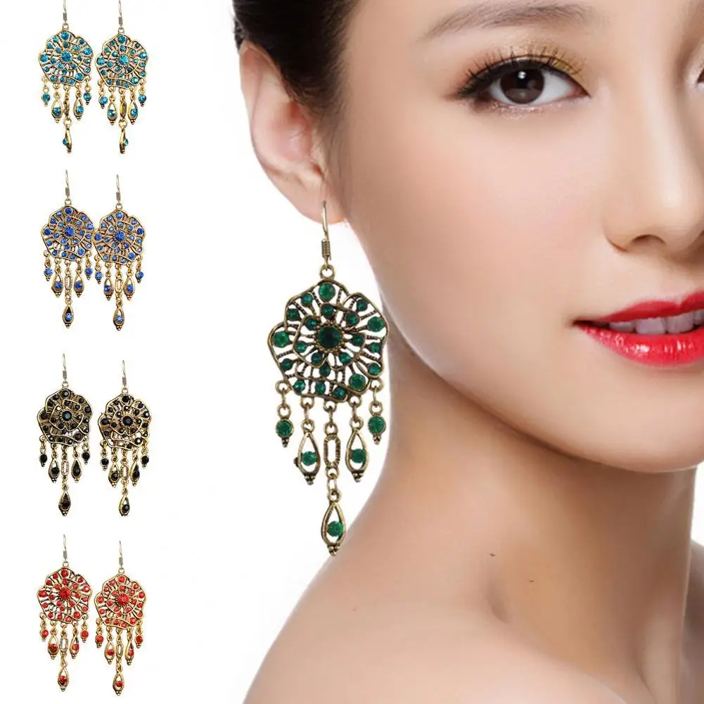 

Роскошные Изящные женские серьги Orecchini в стиле ретро с цветами