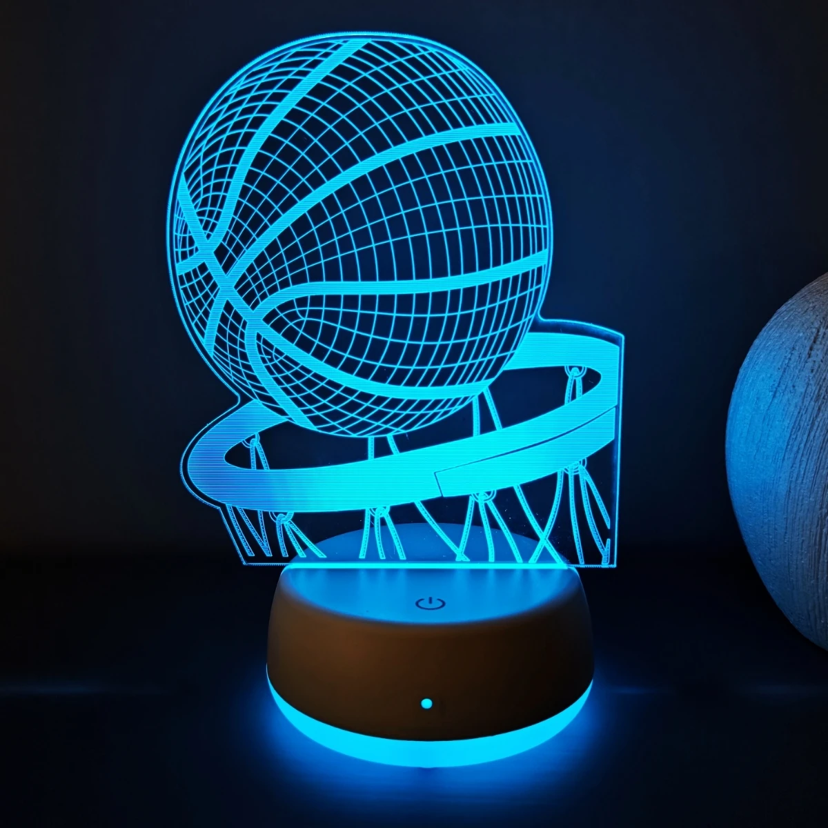 

3D Ночник Баскетбольный Мяч SY3DABS2301