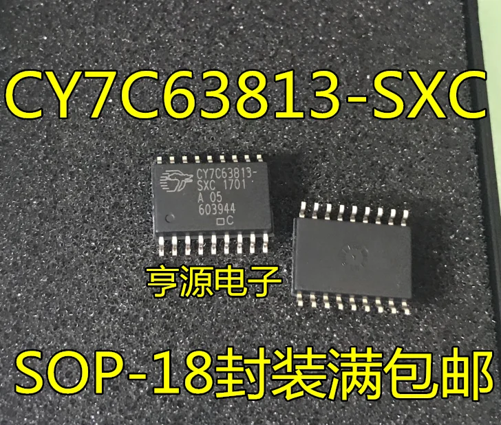 

5pieces CY7C63813 CY7C63813-SXC SOP-18 CY7C63803-SXC SOP-16