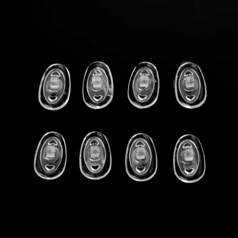 

Носоупоры Nosepads для очков, аксессуары для очков, инструмент для ремонта очков, силиконовые носоупоры, носоупоры для очков