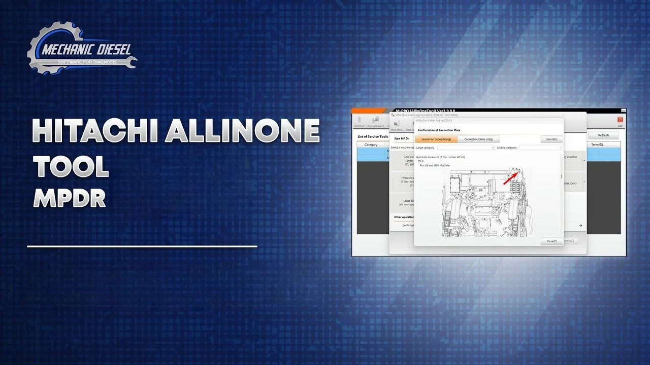 Фото SpecDiag HITACHI M-PRO AllinOneTool v4.0 [MPDr 4.1+Security+Tier-4 With Adj+DEDI] Никогда не расширяется №1