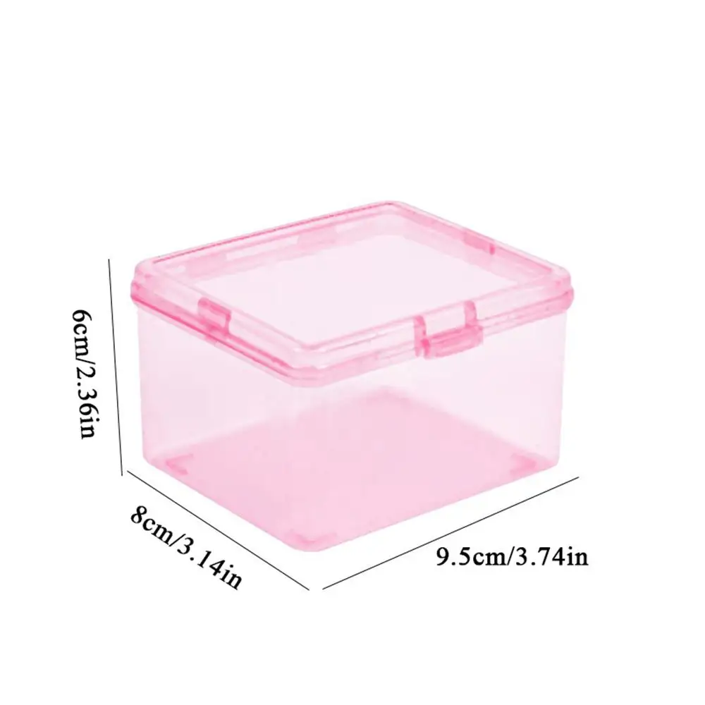 Прозрачный пластиковый ящик для хранения