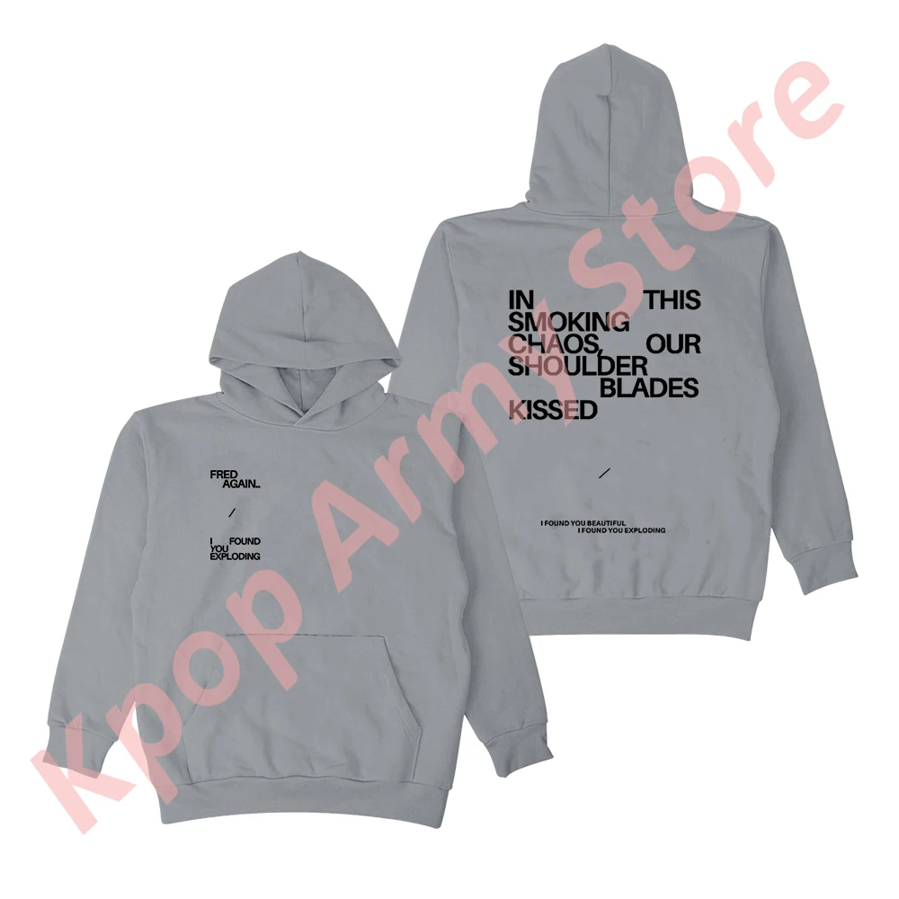 Толстовки с логотипом Fred Again Kyle I Found You Merch пуловеры для женщин и мужчин модные