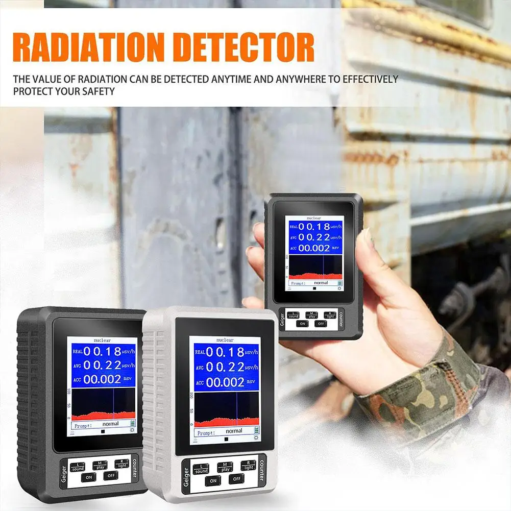 

XR1 BR-9B Nuclear Radiation Sewage Wastewater Personal Dosimeter Counter Beta Marble Geiger Gamma X-ray Detectors R0Z0