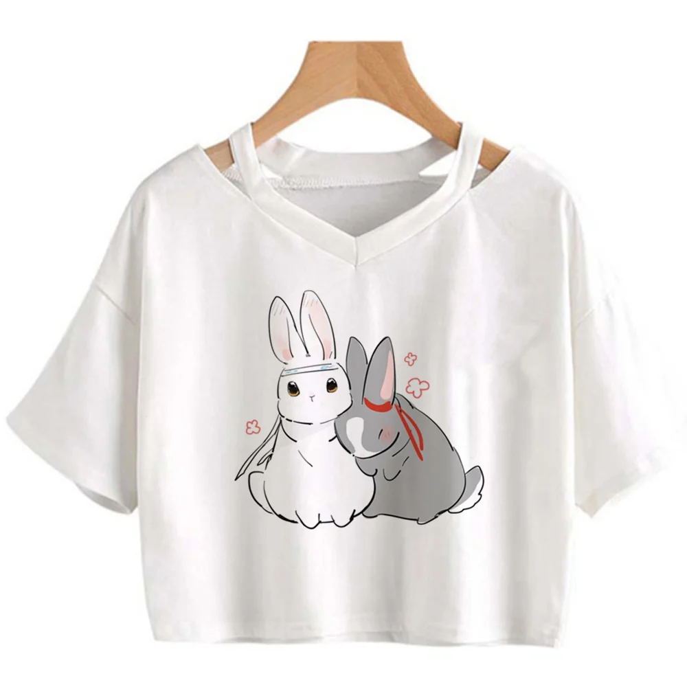 

Женский укороченный топ Mo Dao Zu Shi Camis, эстетическая уличная одежда yk2, женские Волшебные гранж, кавайные футболки 2000s