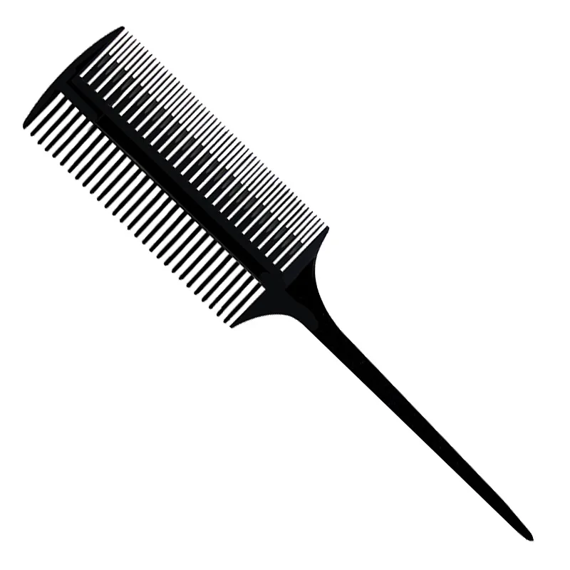 

New Anti-Static Hair Cutting Comb Steel Tip Tail Comb Highlighting Hair Comb Hair Salon Hair Salon Barber Shop Hairdressing Comb