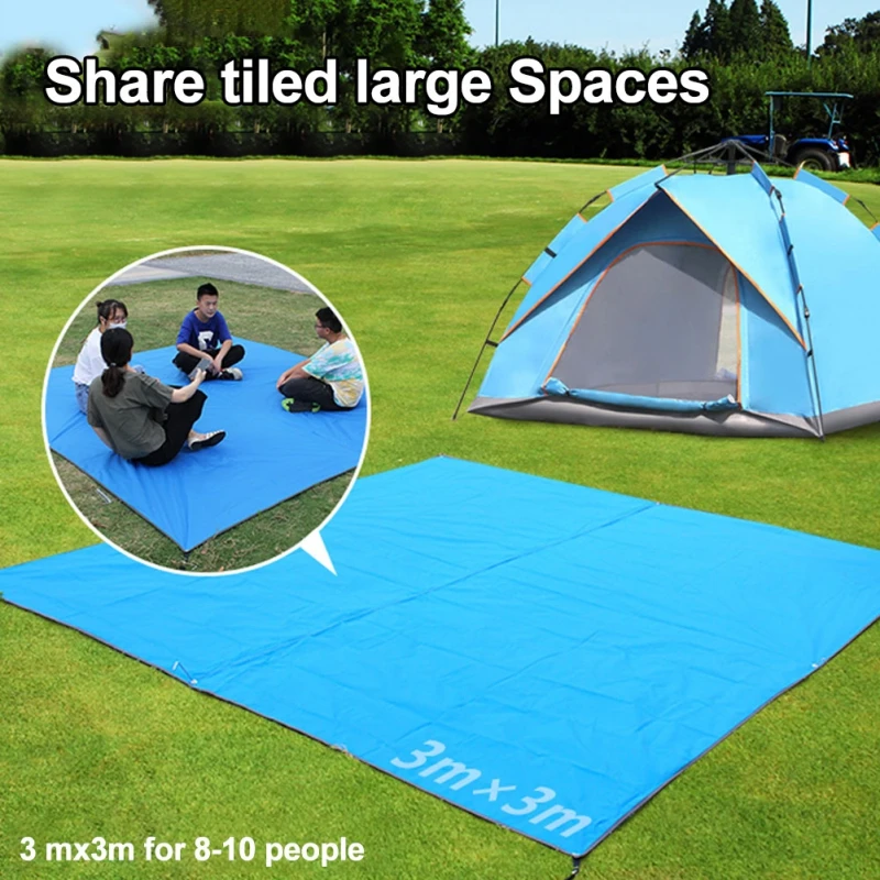 

Large Size Camping Mats Waterproof Moisture-Proof Mats for BBQ Picnic Beach Foldable Tent Canopy Sleeping Pads for 10 People Max