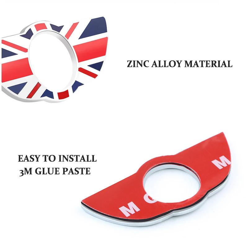 2 шт. Автомобильный Дверной замок шпилька крышка для Mini Cooper R55 R56 F55 F56 F54 чехол