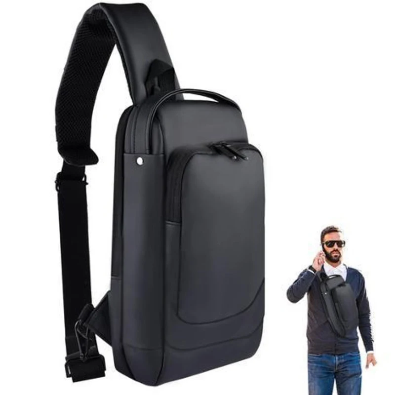 

Multifunctional Game Console Shoulder Bags Large Capacity PU Leather Travel Crossbody Shoulder Bags Carrying Case For Steam Deck