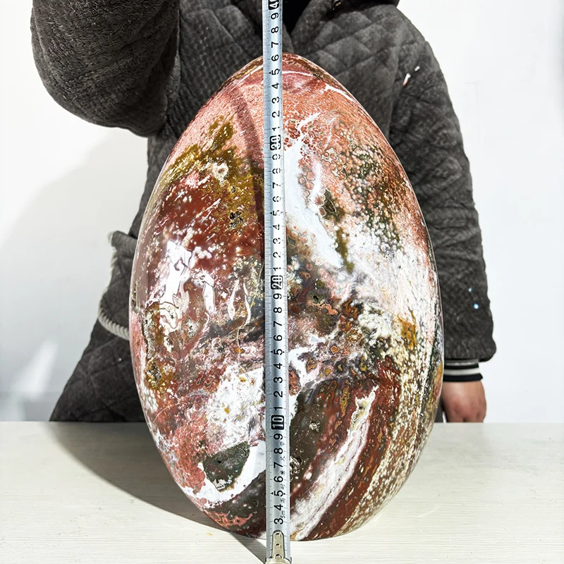 Кристаллы свободной формы Ocean Jasper натурального цвета розовый декор комнаты