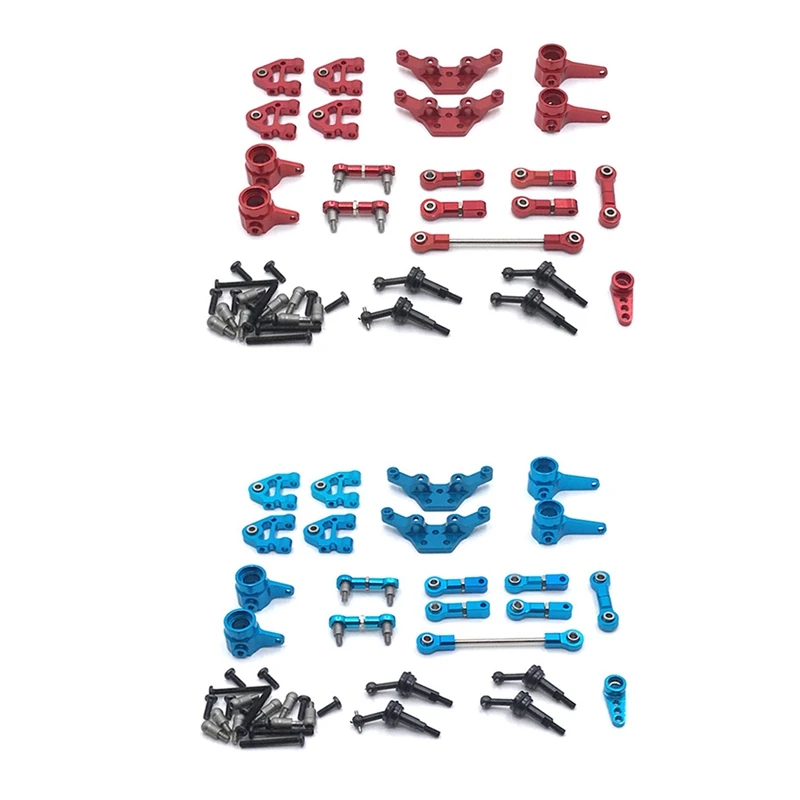 

Metal Full Set Upgrade Parts Swing Arm Steering Cup Drive Shaft for Wltoys 284131 K969 K979 K989 P929 1/28 RC Car