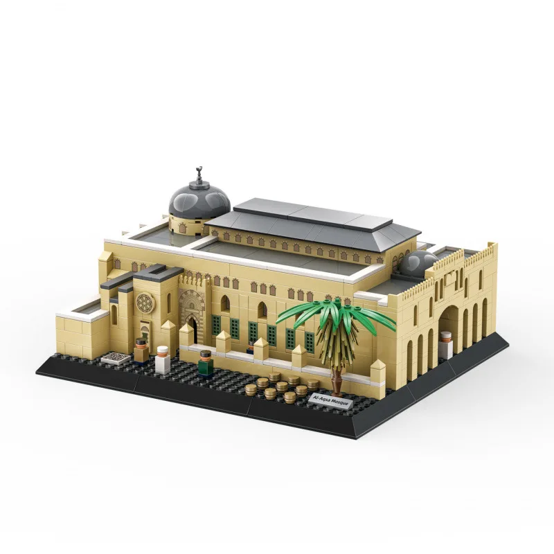 Фото Всемирное здание Мачу Пикчу Куско Перу - DIY Аль Aqsa Мечеть Дальний храм Вид на улицу Архитектурная модель Строительные блоки №2
