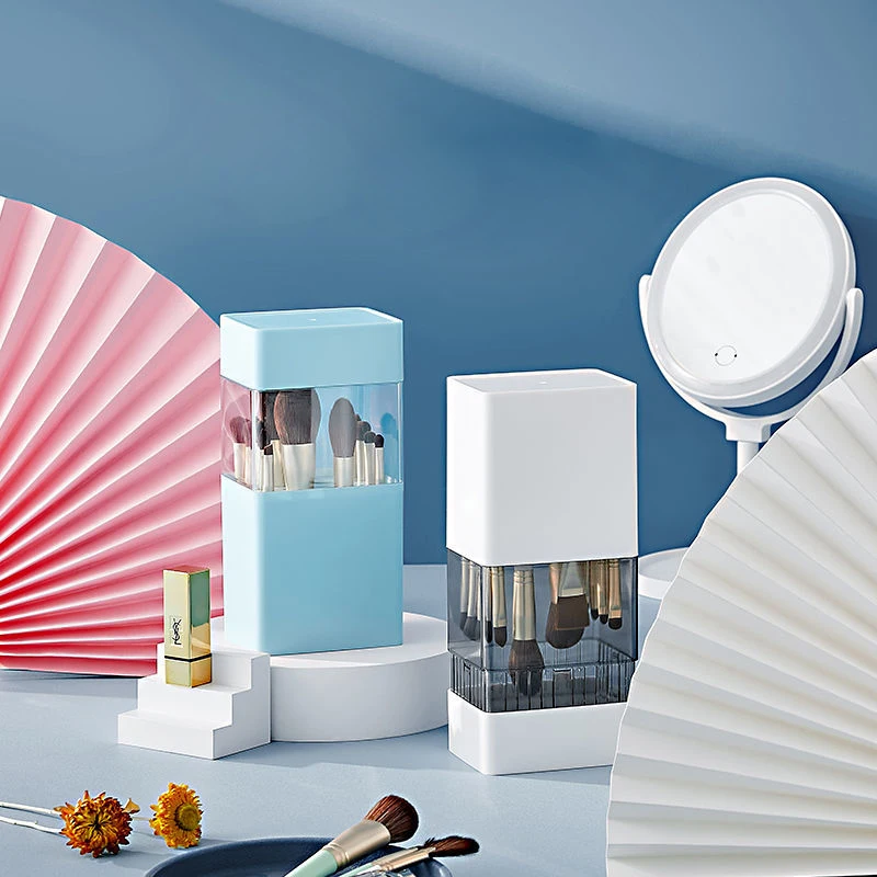 Органайзер для макияжа коробка хранения держатель кистей органайзер косметики