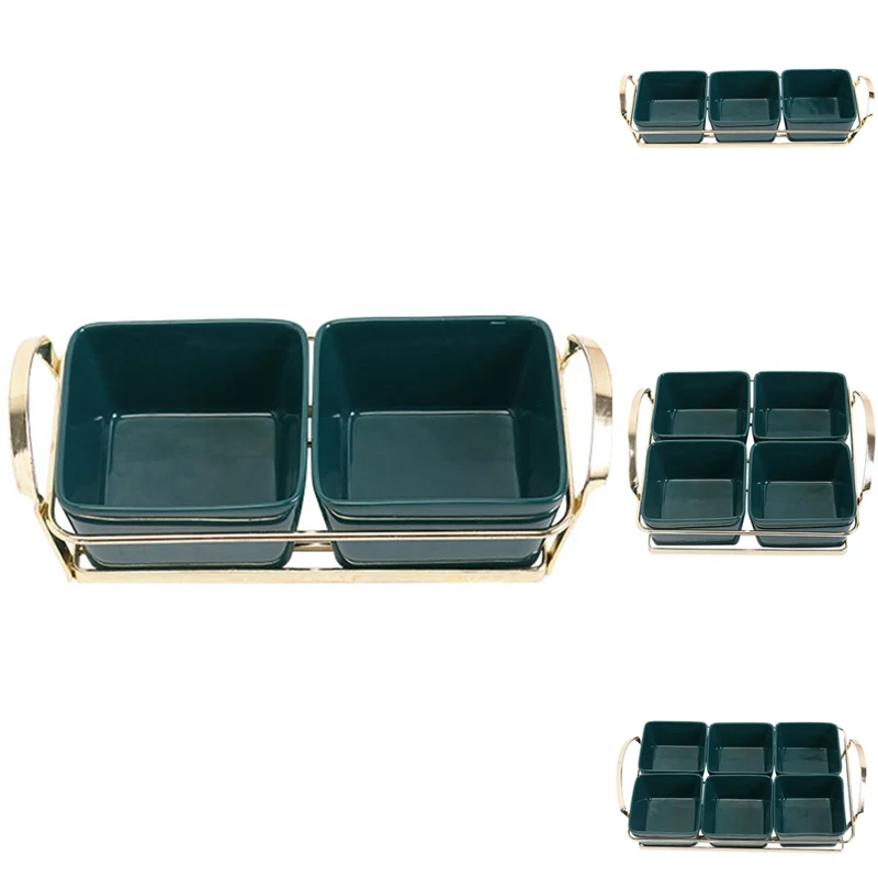 

Creative Ceramics Dried Fruit Candy Plate Serveware Snack Tray,Serveware Serving Tapas Dishes Nuts Olive