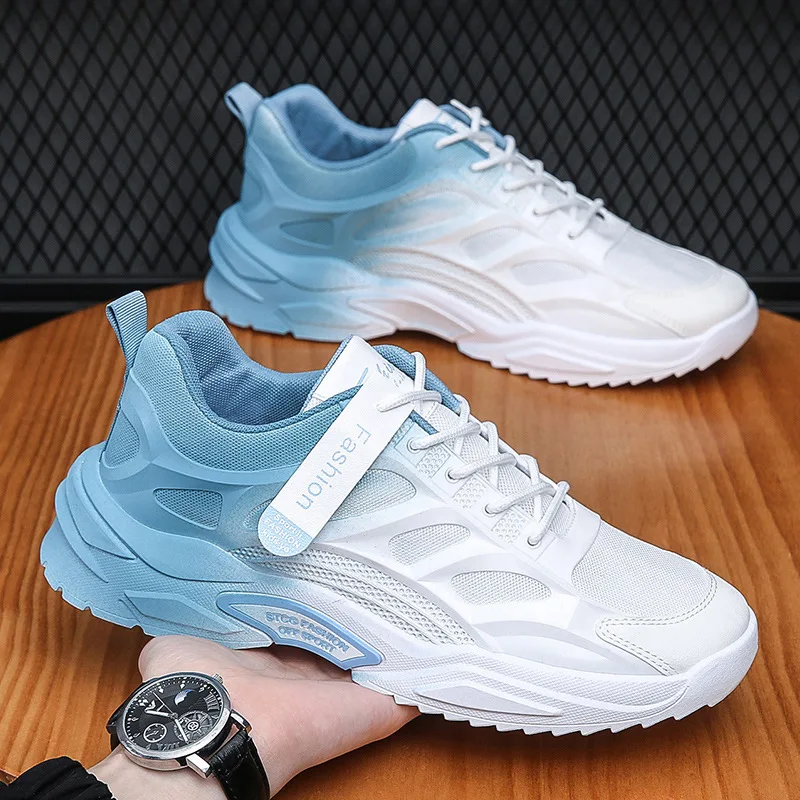 

2022 Summer Mens Casual Sneakers Fashion Mesh Breathable Black Running Sports Luxury Mens Shoes Colorblocking Off White Shoes