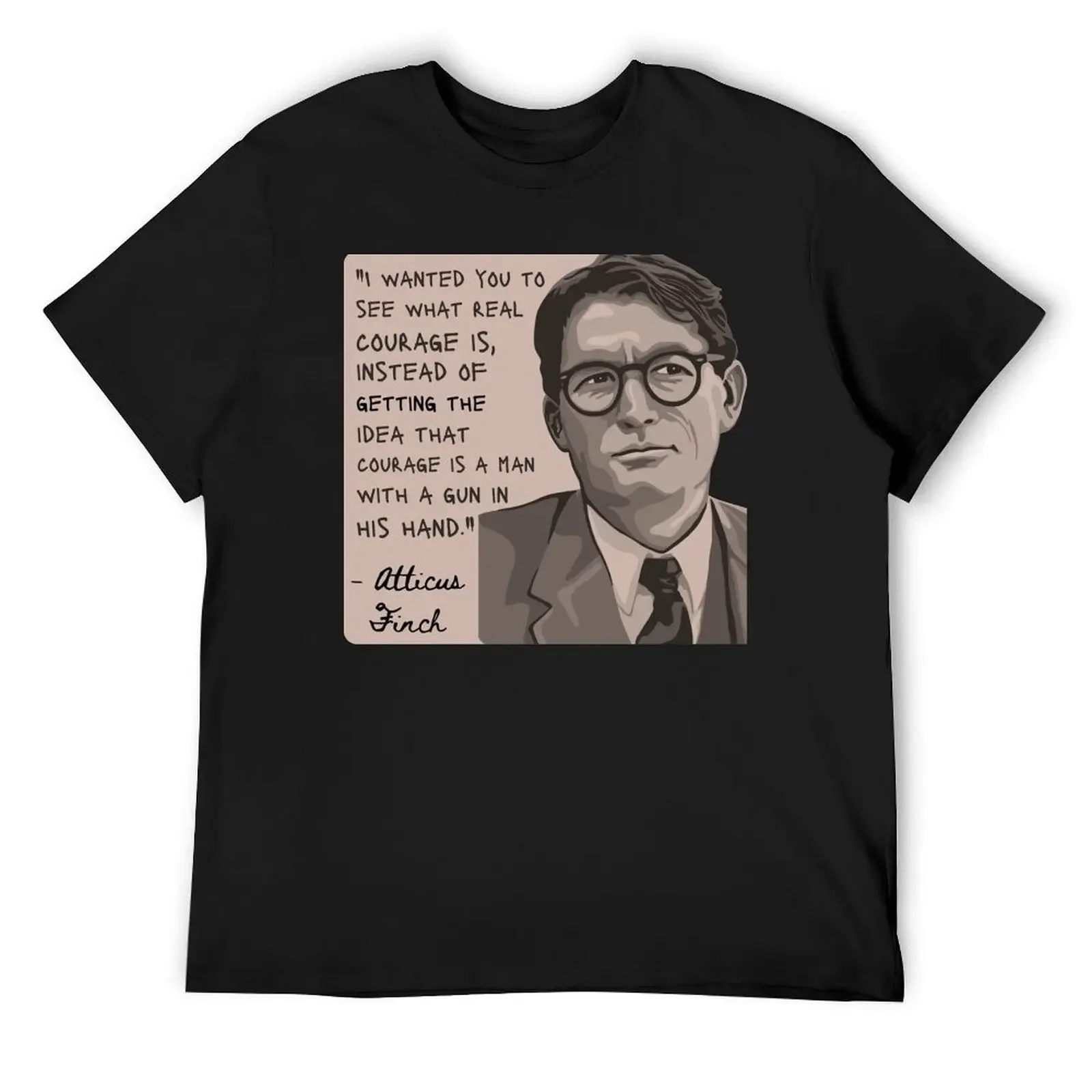 Футболка Atticus Finch Quote мешковатые рубашки дешевые вещи простые черные футболки для